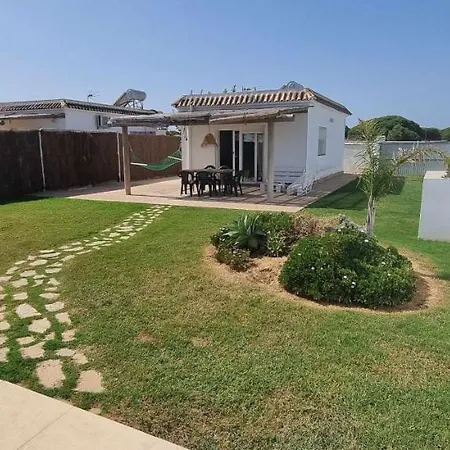 Casitas De La Barrosa Con Jardin Y Piscina *