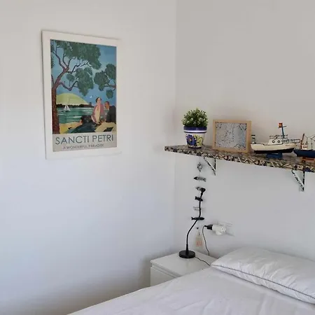 Casitas De La Barrosa Con Jardin Y Piscina *